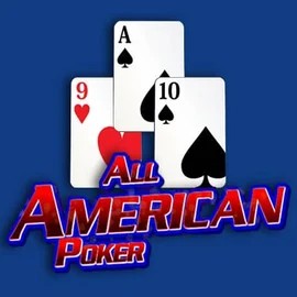 All American Poker slot logo by RTG (Reel Time Gaming) at AlaWin Casino