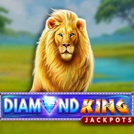 Enjoy Diamond King Jackpots by SpinPlay Games – logo hosted on ala-wins.com