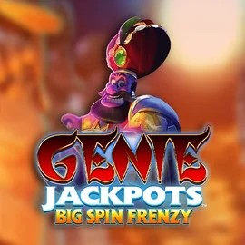 Genie Jackpots: Big Spin Frenzy slot visual from Blueprint Gaming available on ala-wins.com