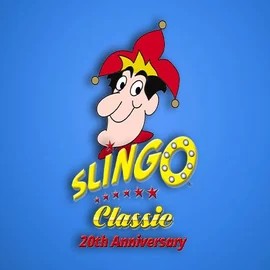 Slingo Classic 20th Anniversary by Slingo, showcased at ala-wins.com – game logo